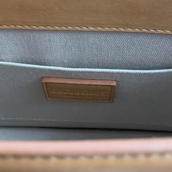 🩷✨SOLD✨🩷 Jacquemus Le Grand Chiquito Bag Beige Dark Yellow - Picture 8 of 8